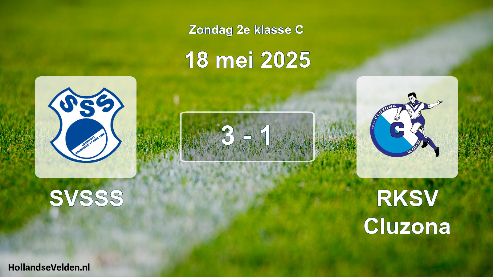 Total number of matches played: SVSSS - RKSV Cluzona 3 - 1 (18 May 2025)