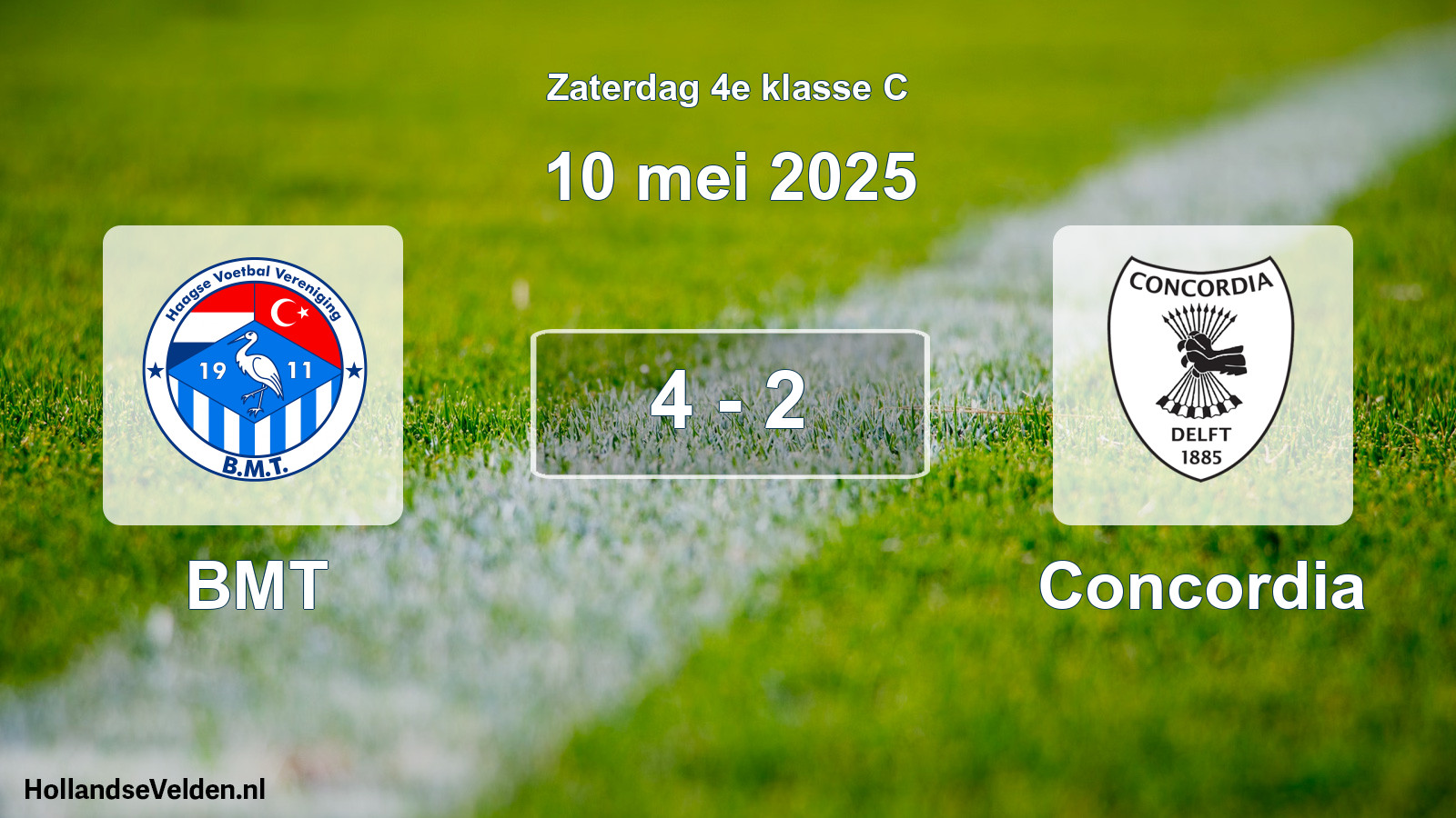 Total number of matches played: BMT - Concordia 4 - 2 (10 May 2025)