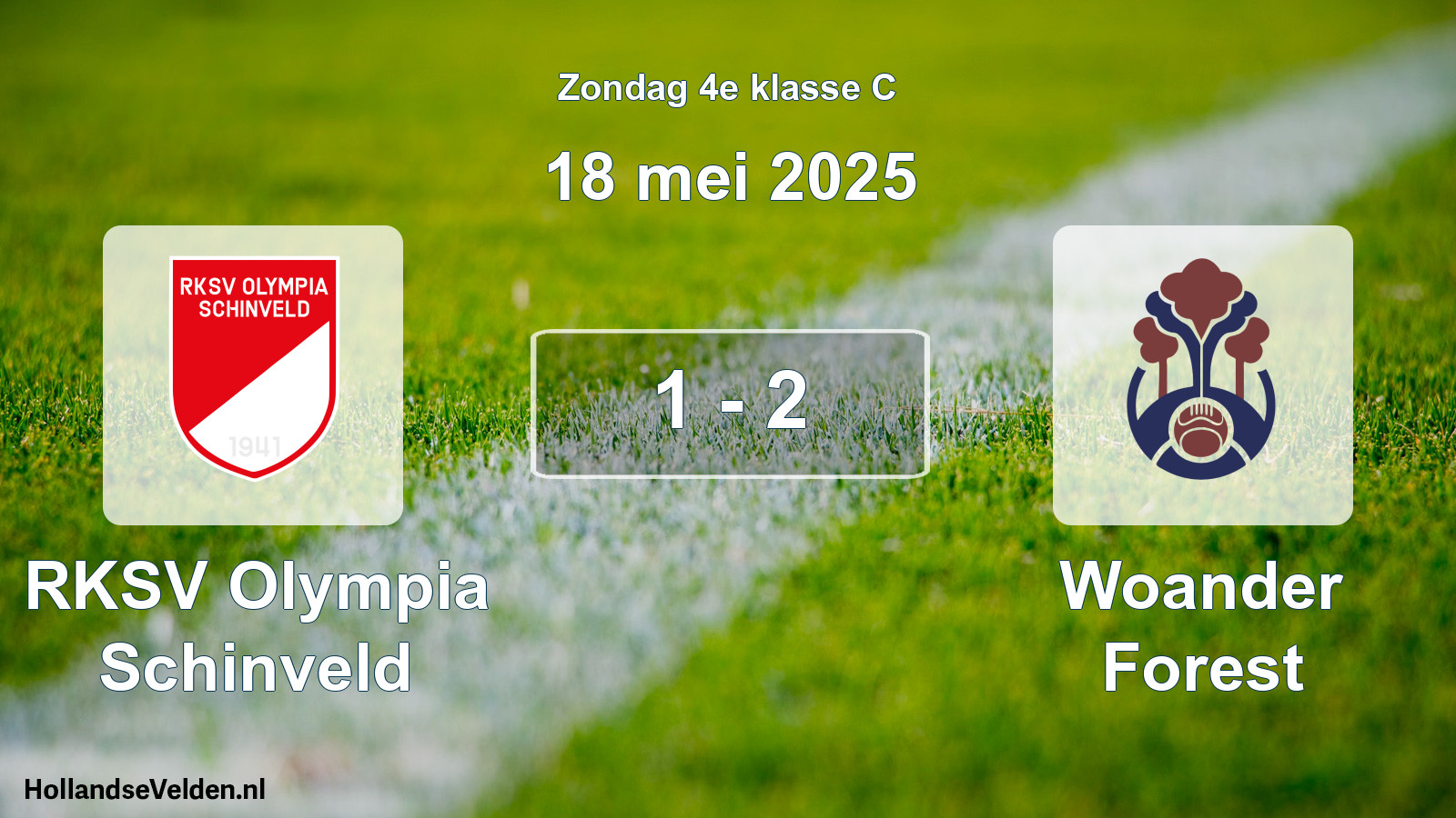 Total number of matches played: RKSV Olympia Schinveld - Woander Forest 1 - 2 (18 May 2025)
