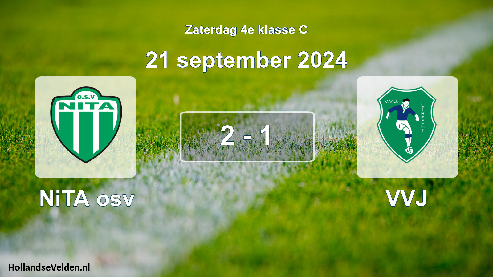 Total number of matches played: NiTA osv - VVJ 2 - 1 (21 September 2024)