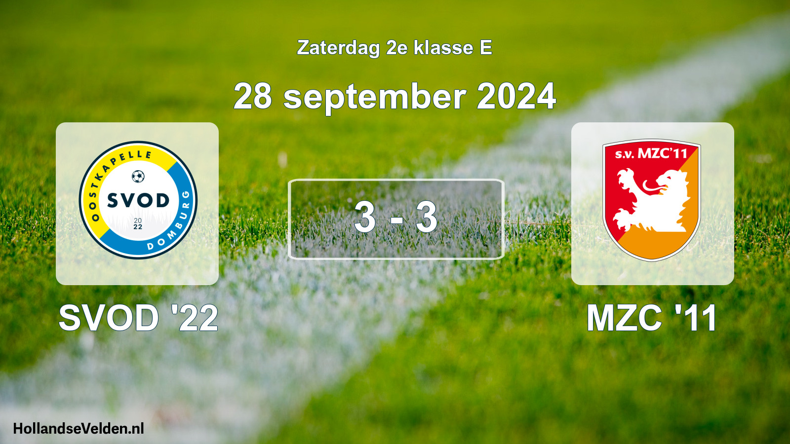 Total number of matches played: SVOD '22 - MZC '11 3 - 3 (28 September 2024)