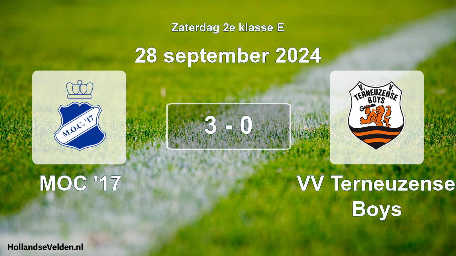 Total number of matches played: MOC '17 - VV Terneuzense Boys 3 - 0 (28 September 2024)