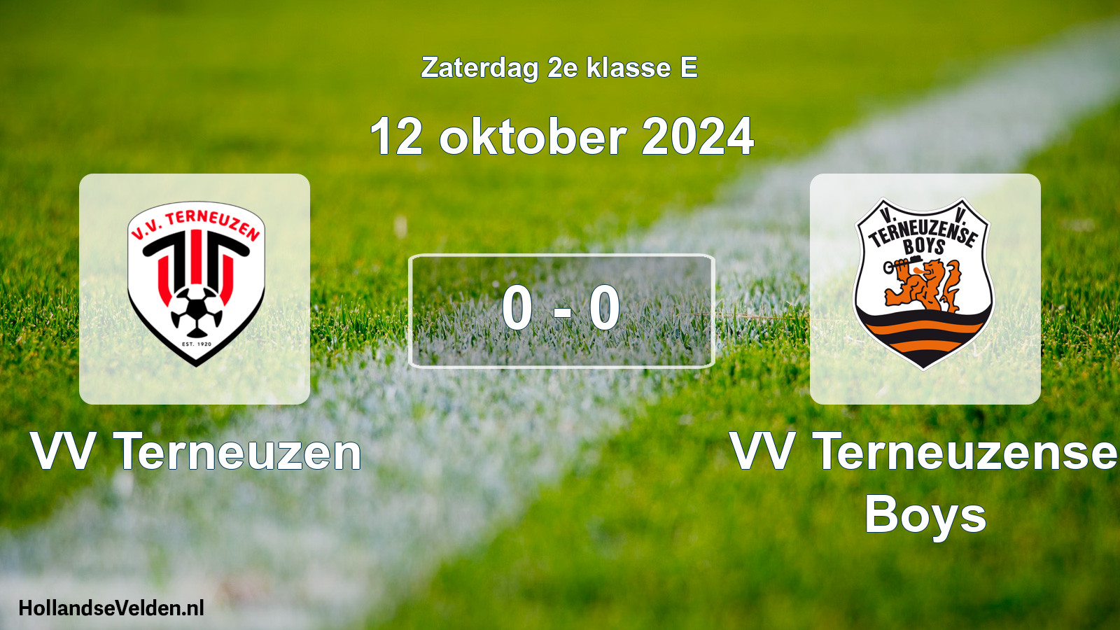 Total number of matches played: VV Terneuzen - VV Terneuzense Boys 0 - 0 (12 October 2024)