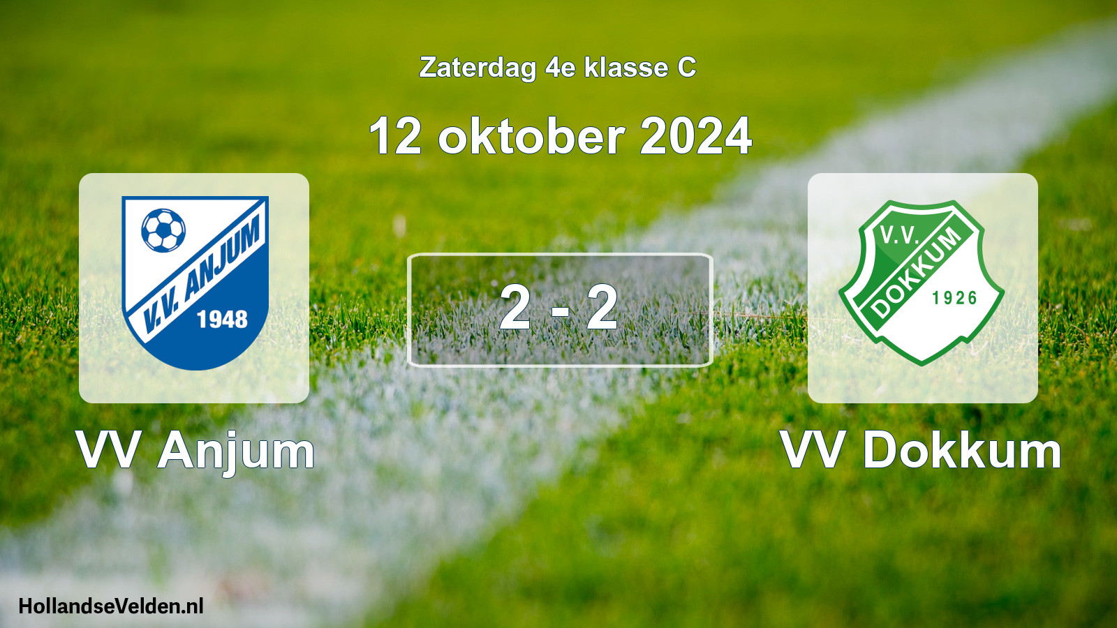 Total number of matches played: VV Anjum - VV Dokkum 2 - 2 (12 October 2024)