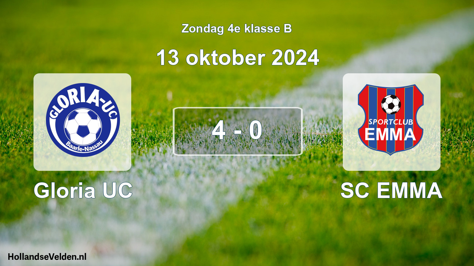 Total number of matches played: Gloria UC - SC EMMA 4 - 0 (13 October 2024)