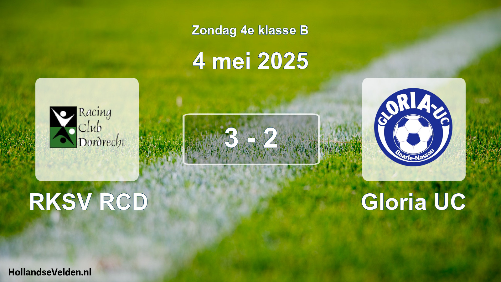 Total number of matches played: RKSV RCD - Gloria UC 3 - 2 (4 May 2025)
