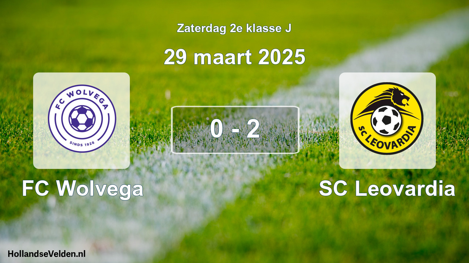 Total number of matches played: FC Wolvega - SC Leovardia 0 - 2 (29 March 2025)