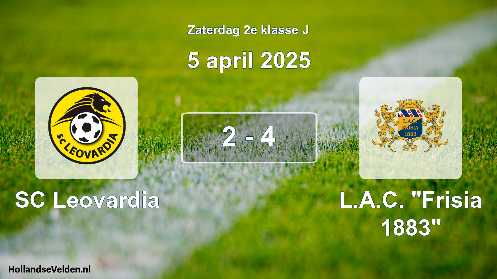 Total number of matches played: SC Leovardia - L.A.C. 