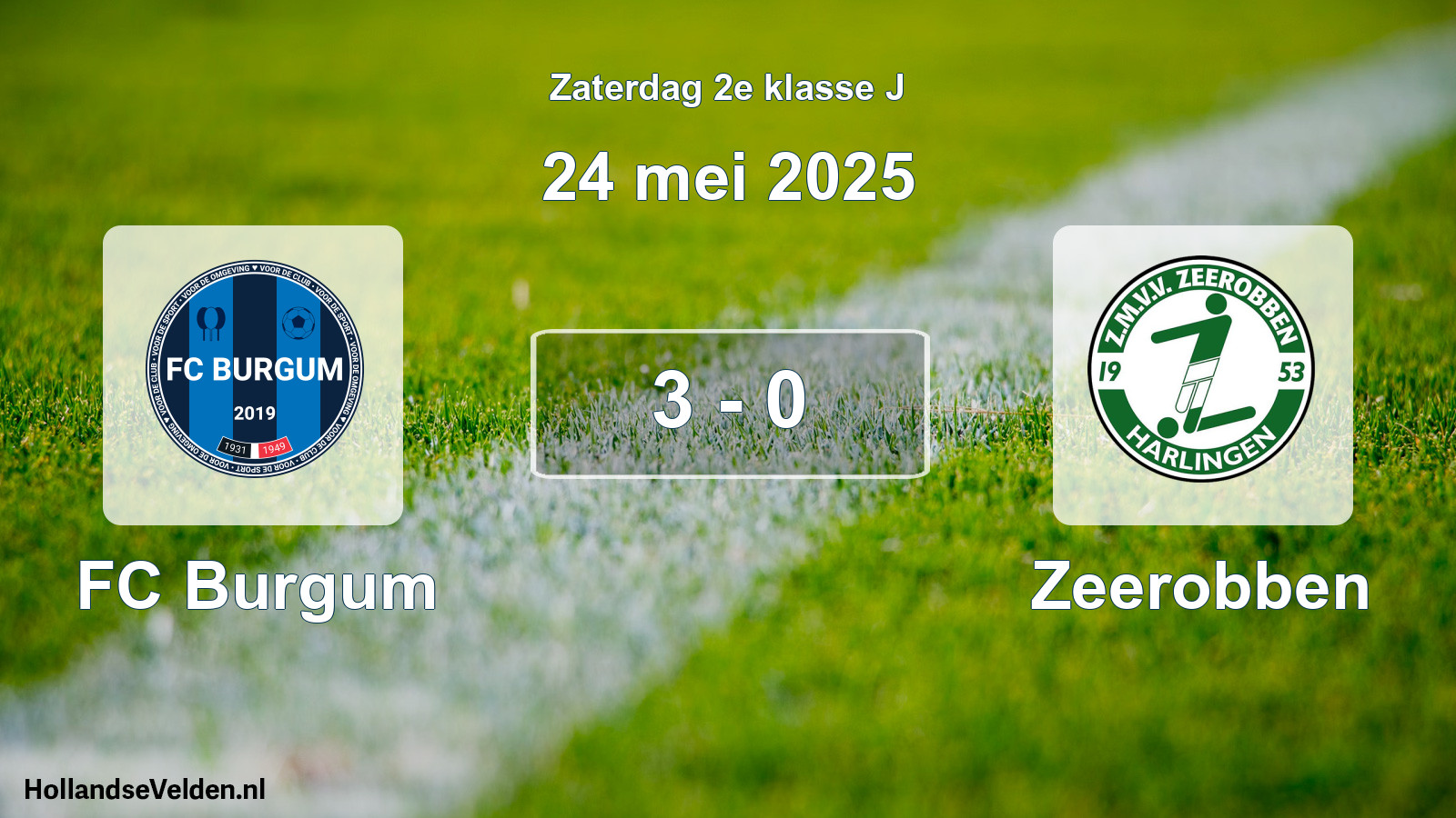 Total number of matches played: FC Burgum - Zeerobben 3 - 0 (24 May 2025)