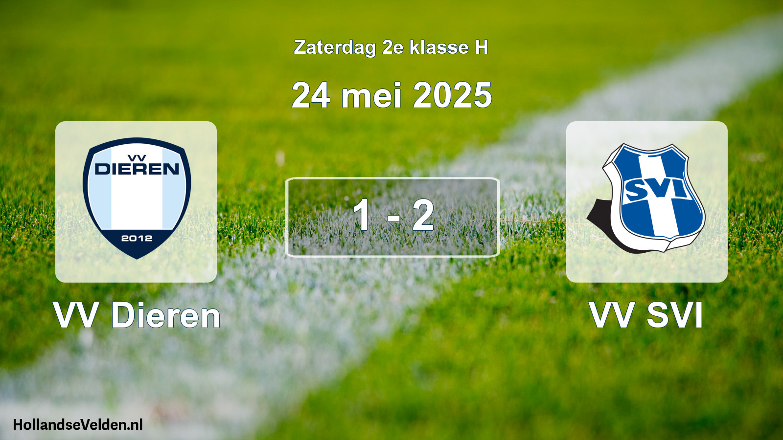 Total number of matches played: VV Dieren - VV SVI 1 - 2 (24 May 2025)
