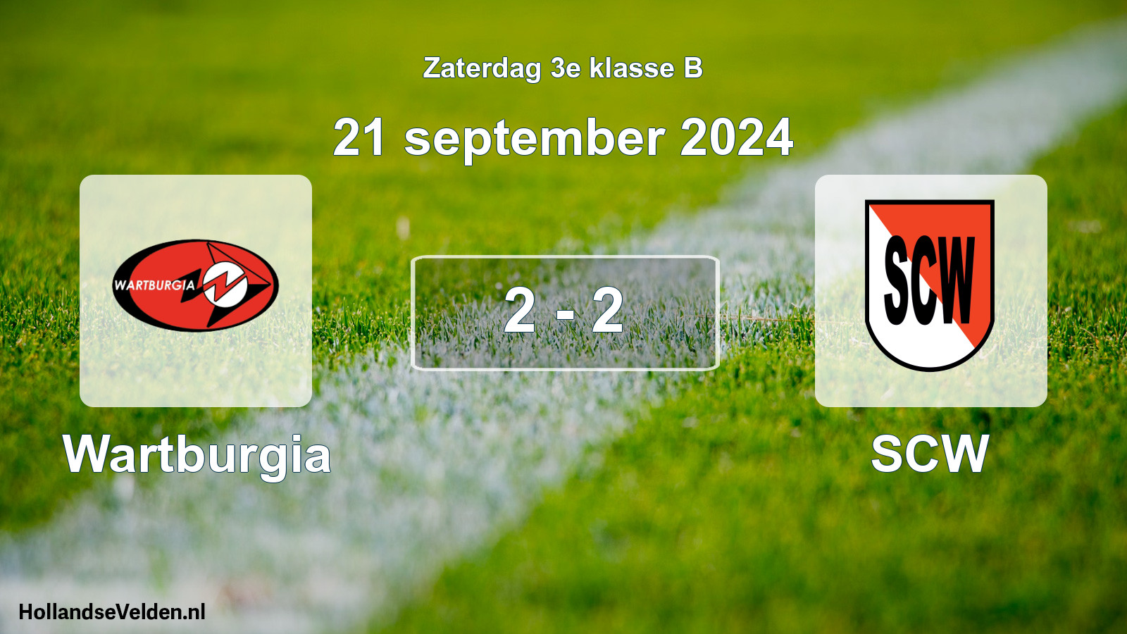 Total number of matches played: Wartburgia - SCW 2 - 2 (21 September 2024)