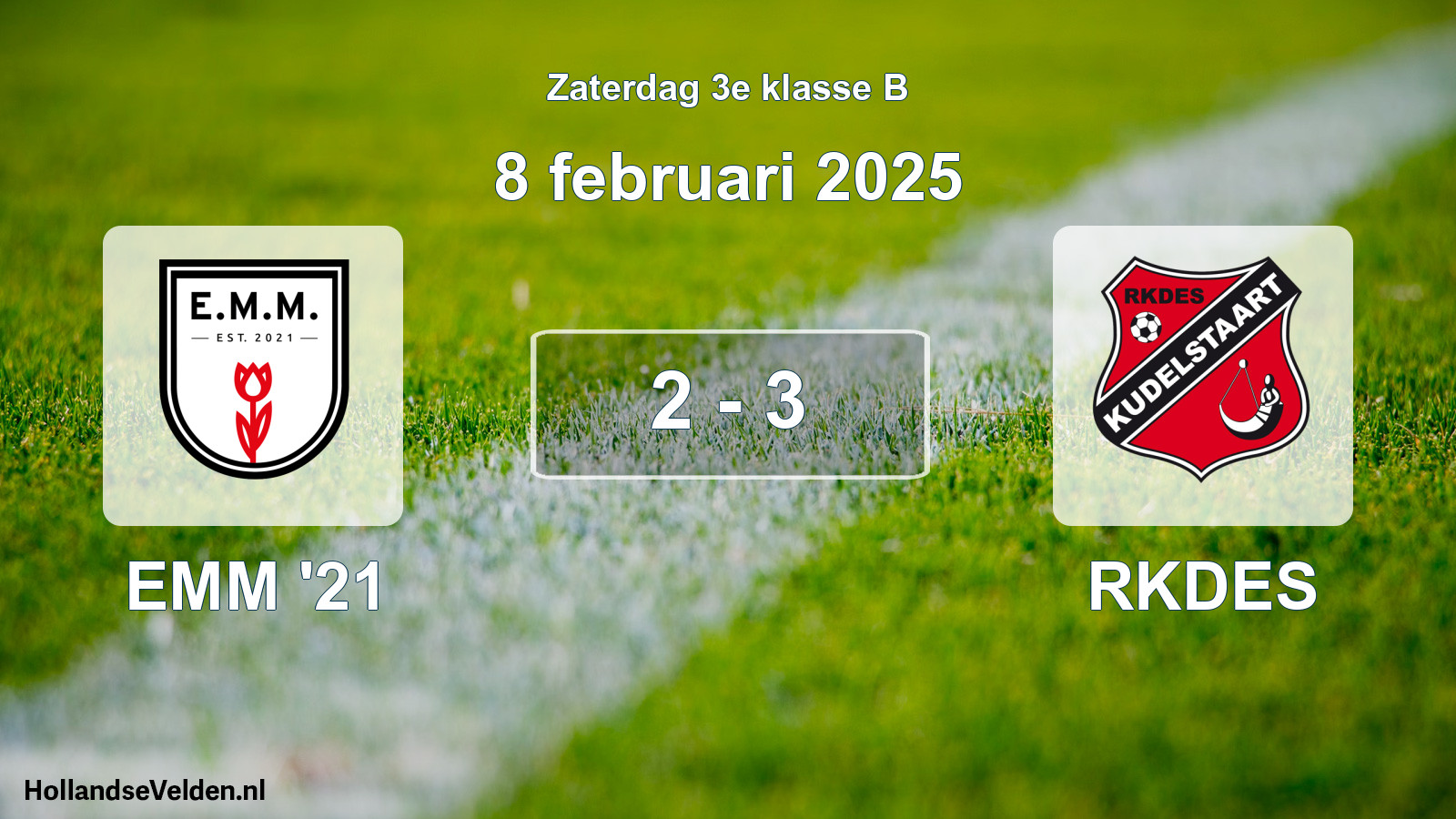Total number of matches played: EMM '21 - RKDES 2 - 3 (8 February 2025)