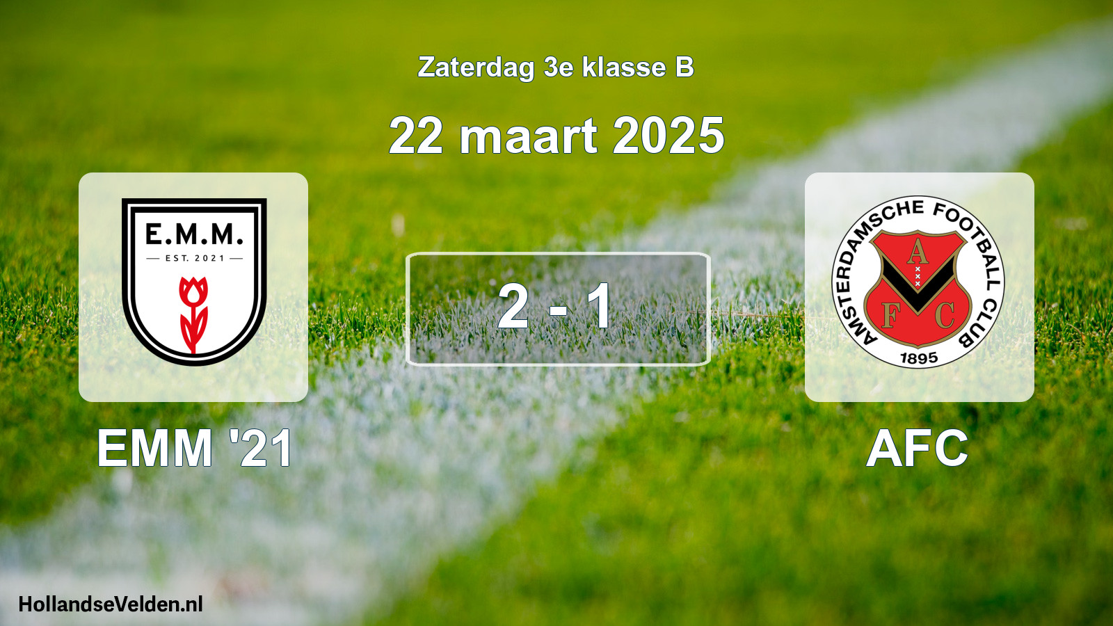 Total number of matches played: EMM '21 - AFC 2 - 1 (22 March 2025)