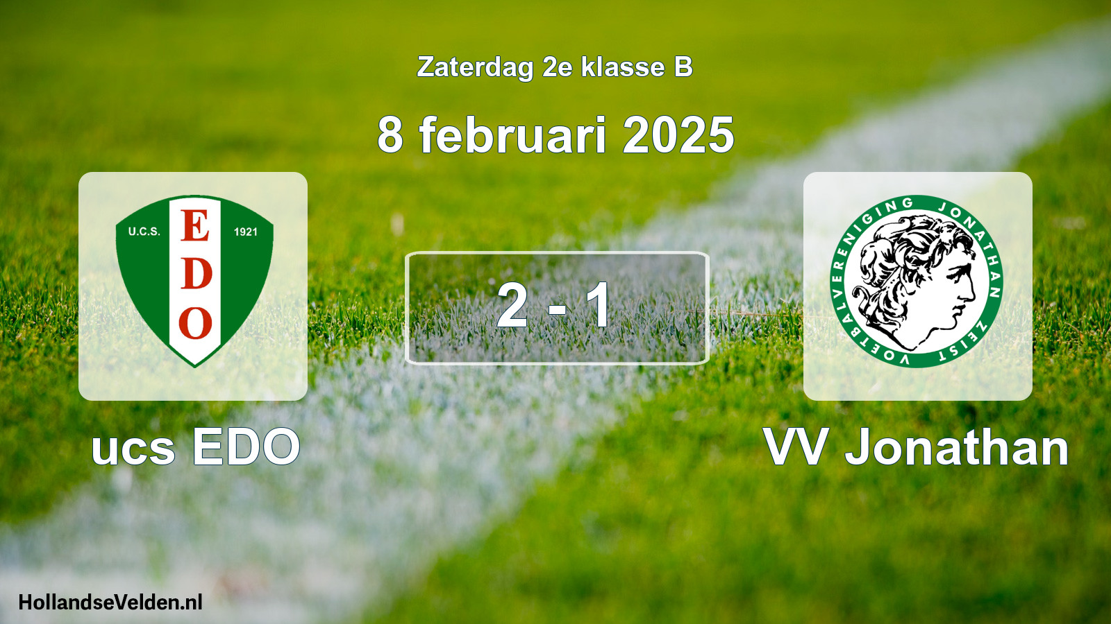 Total number of matches played: ucs EDO - VV Jonathan 2 - 1 (8 February 2025)