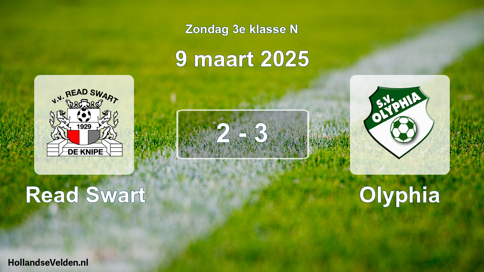 Total number of matches played: Read Swart - Olyphia 2 - 3 (9 March 2025)