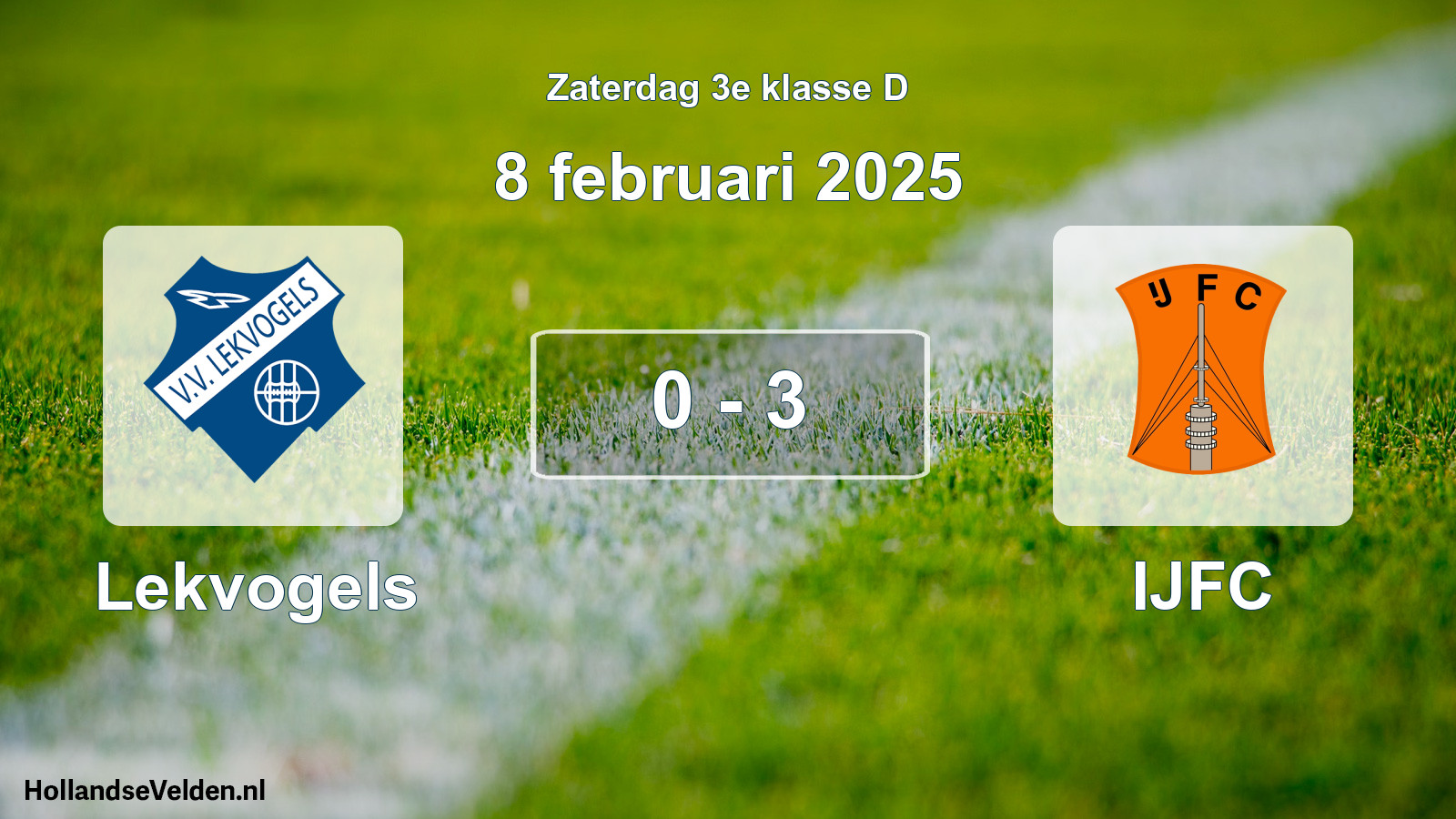 Total number of matches played: Lekvogels - IJFC 0 - 3 (8 February 2025)