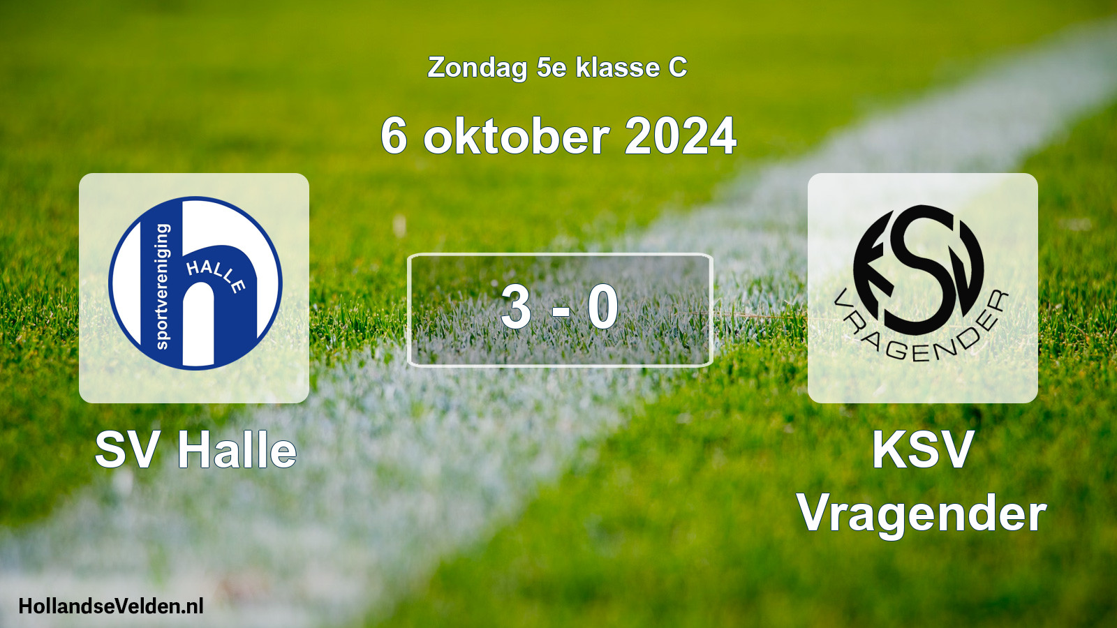 Total number of matches played: SV Halle - KSV Vragender 3 - 0 (6 October 2024)