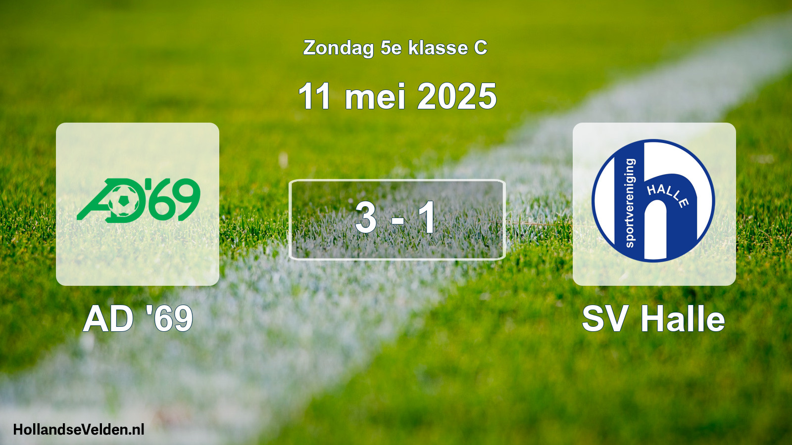 Total number of matches played: AD '69 - SV Halle 3 - 1 (11 May 2025)