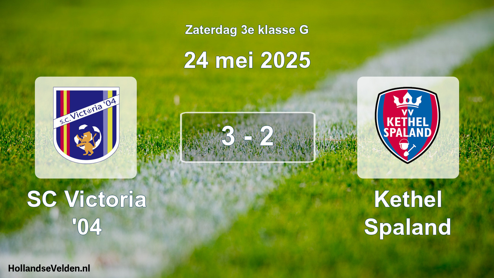 Total number of matches played: SC Victoria '04 - Kethel Spaland 3 - 2 (24 May 2025)