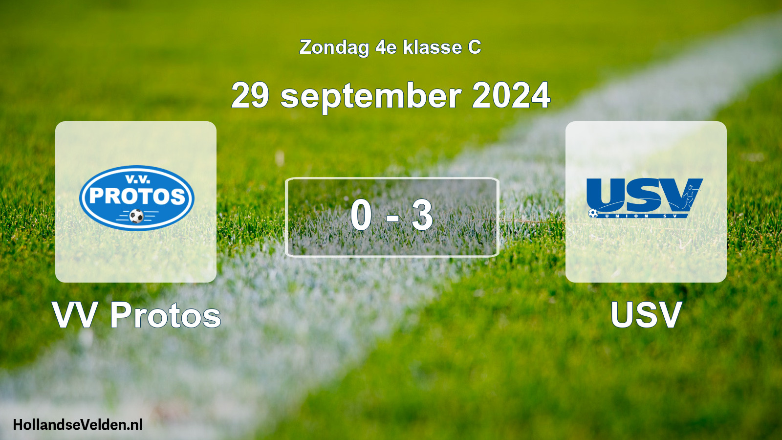 Total number of matches played: VV Protos - USV 0 - 3 (29 September 2024)