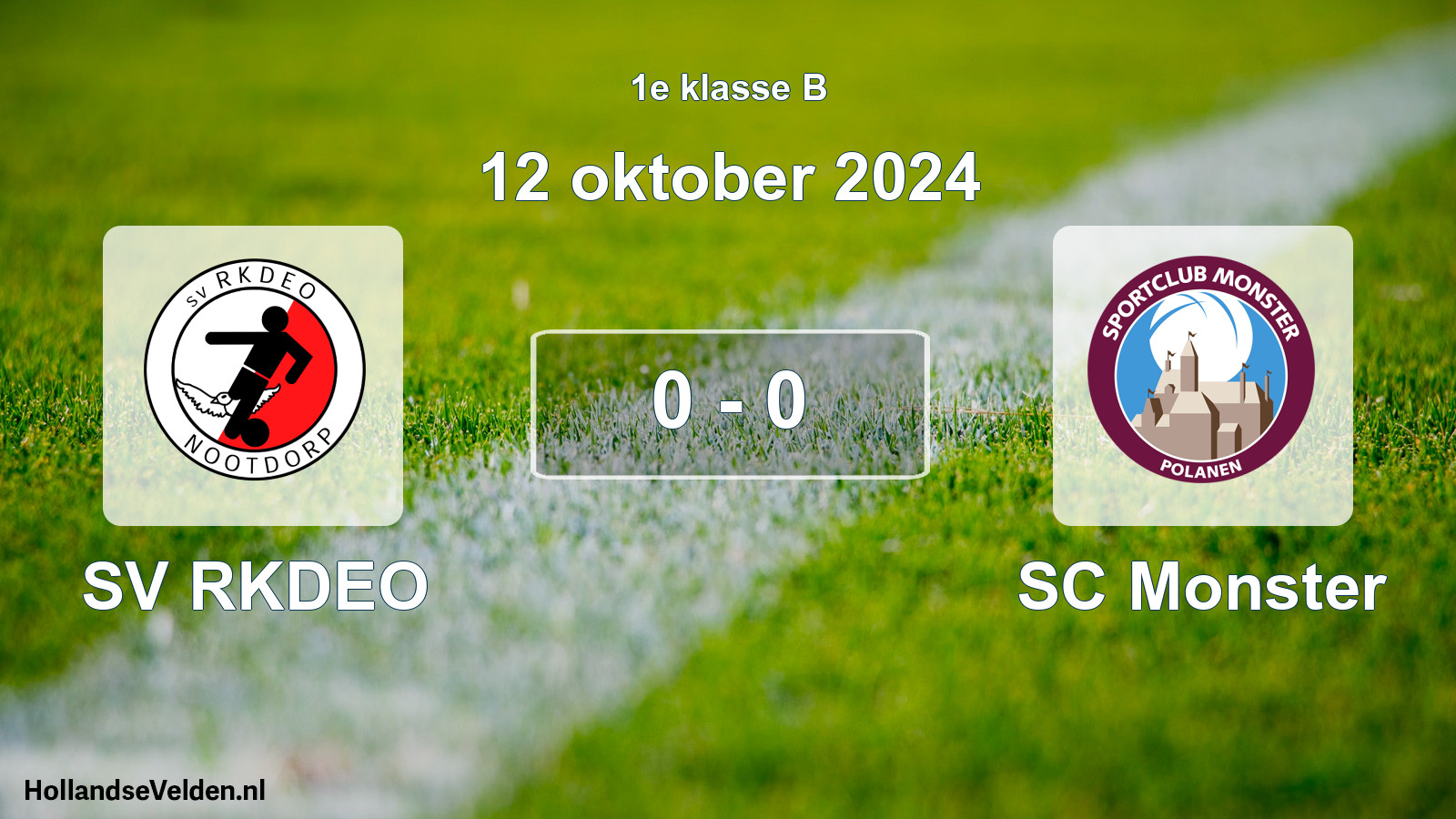 Total number of matches played: SV RKDEO - SC Monster 0 - 0 (12 October 2024)