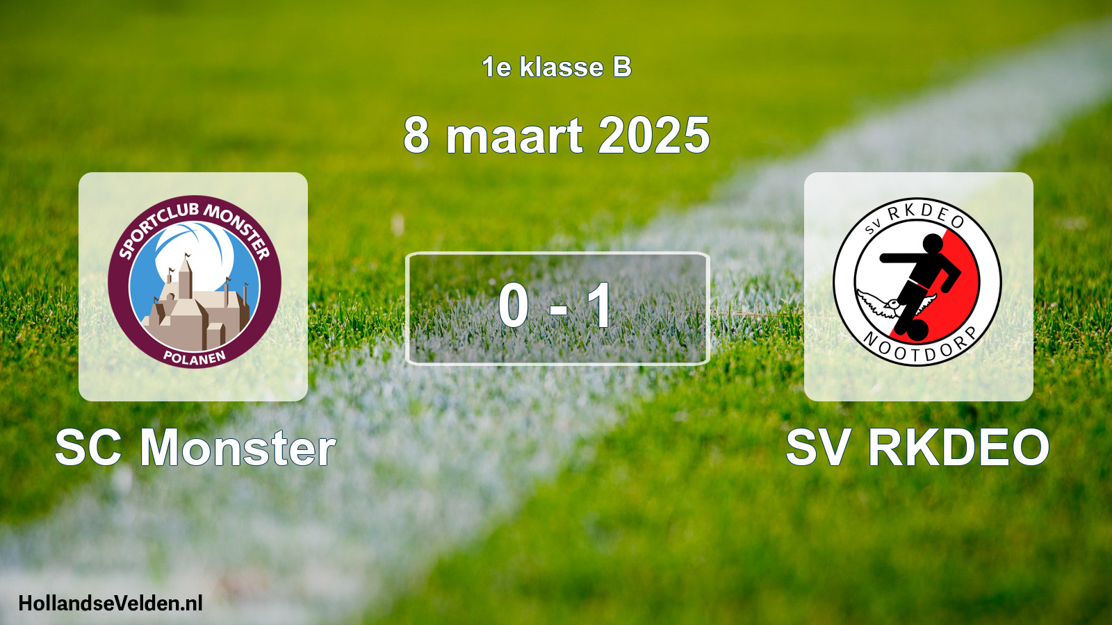 Total number of matches played: SC Monster - SV RKDEO 0 - 1 (8 March 2025)