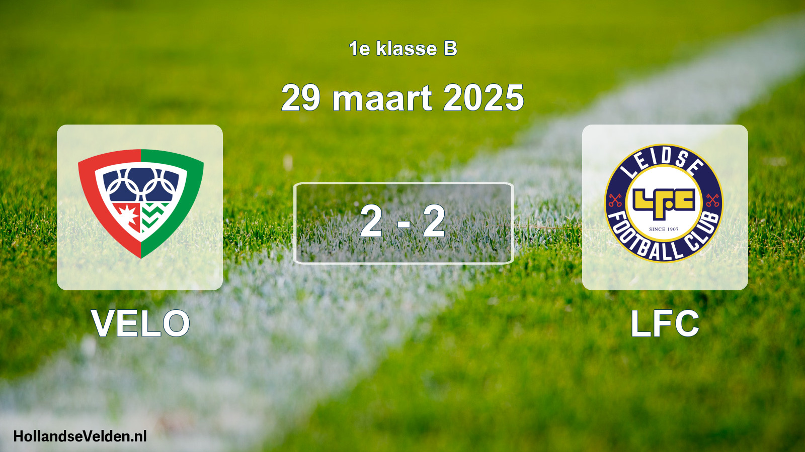 Total number of matches played: VELO - LFC 2 - 2 (29 March 2025)
