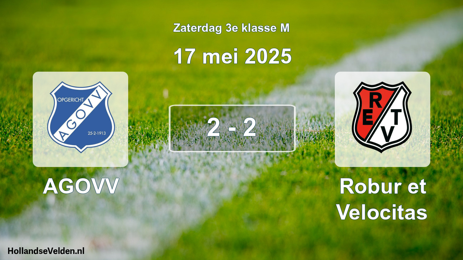 Total number of matches played: AGOVV - Robur et Velocitas 2 - 2 (17 May 2025)