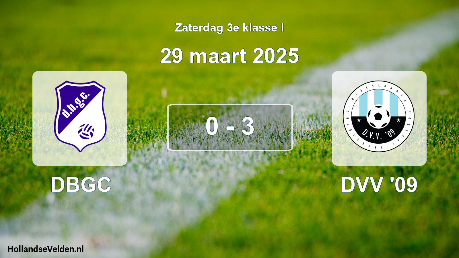 Total number of matches played: DBGC - DVV '09 0 - 3 (29 March 2025)