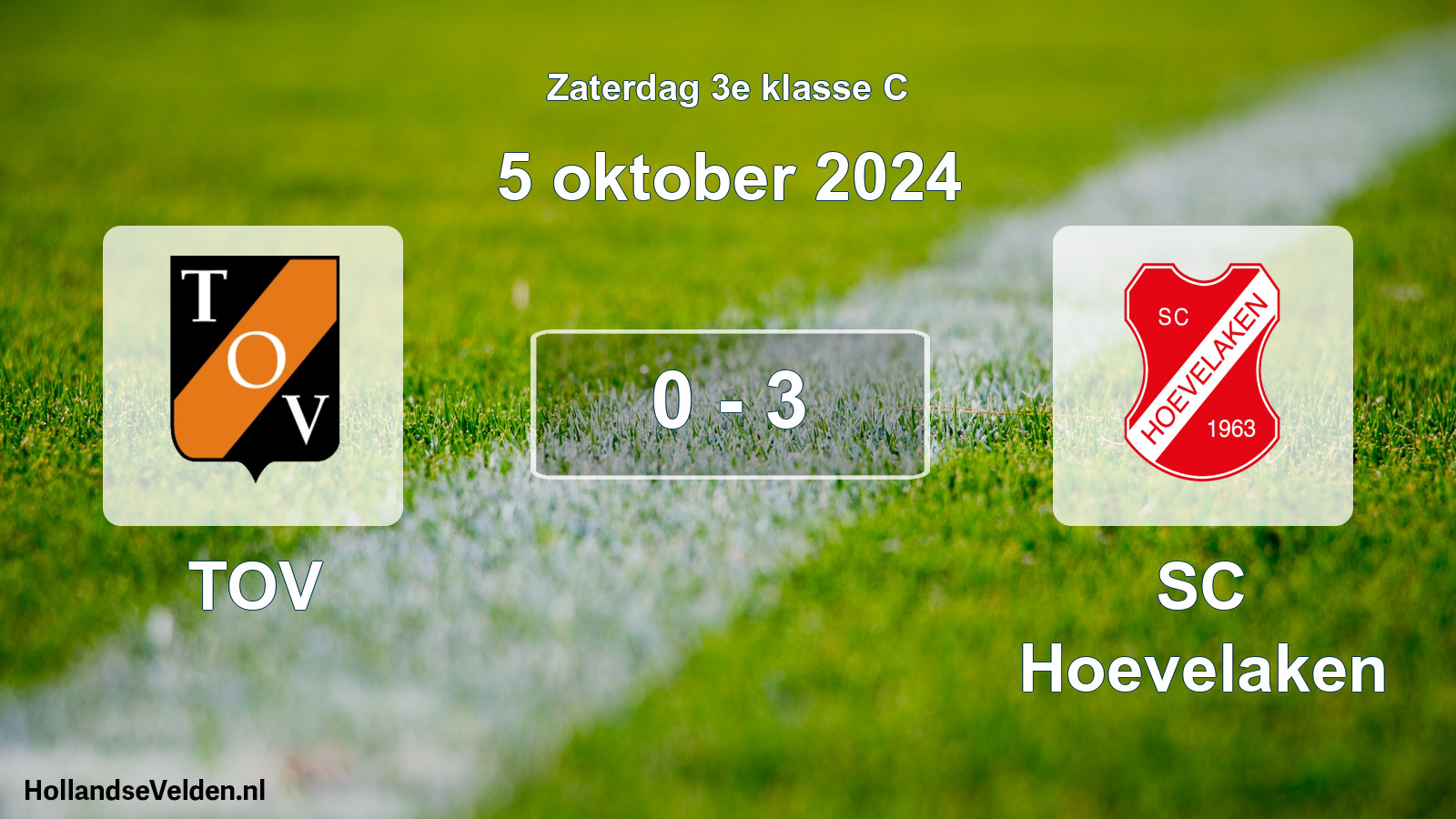 Total number of matches played: TOV - SC Hoevelaken 0 - 3 (5 October 2024)