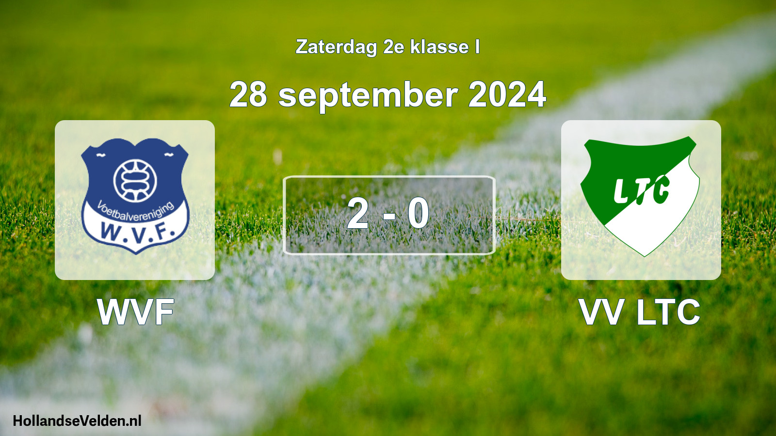 Total number of matches played: WVF - VV LTC 2 - 0 (28 September 2024)