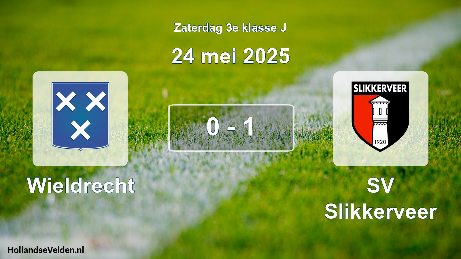 Total number of matches played: Wieldrecht - SV Slikkerveer 0 - 1 (24 May 2025)