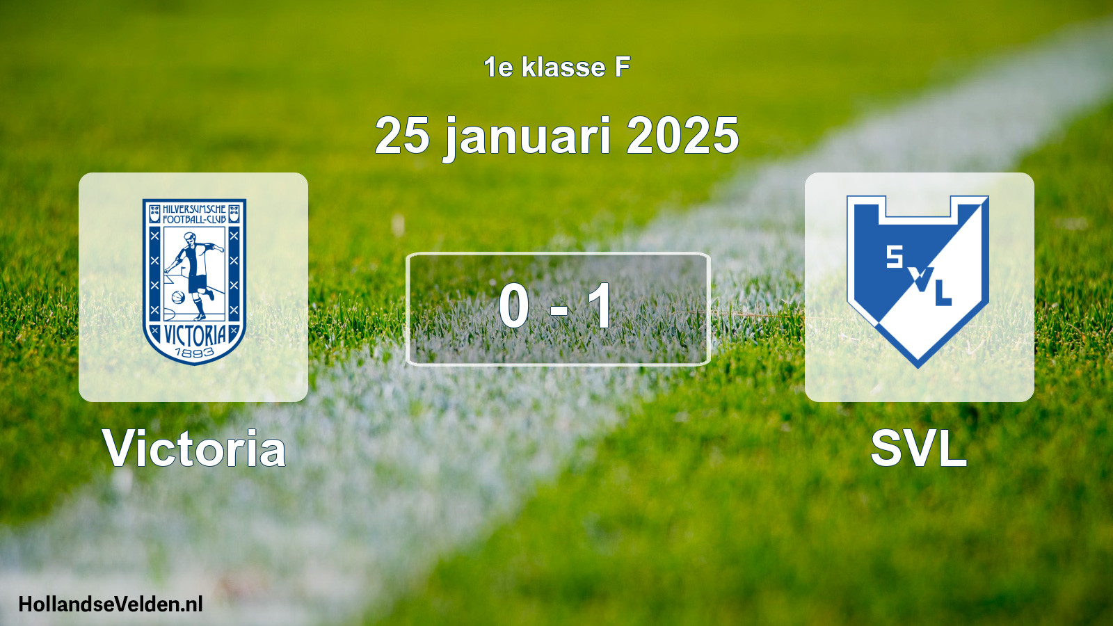 Total number of matches played: Victoria - SVL 0 - 1 (25 January 2025)