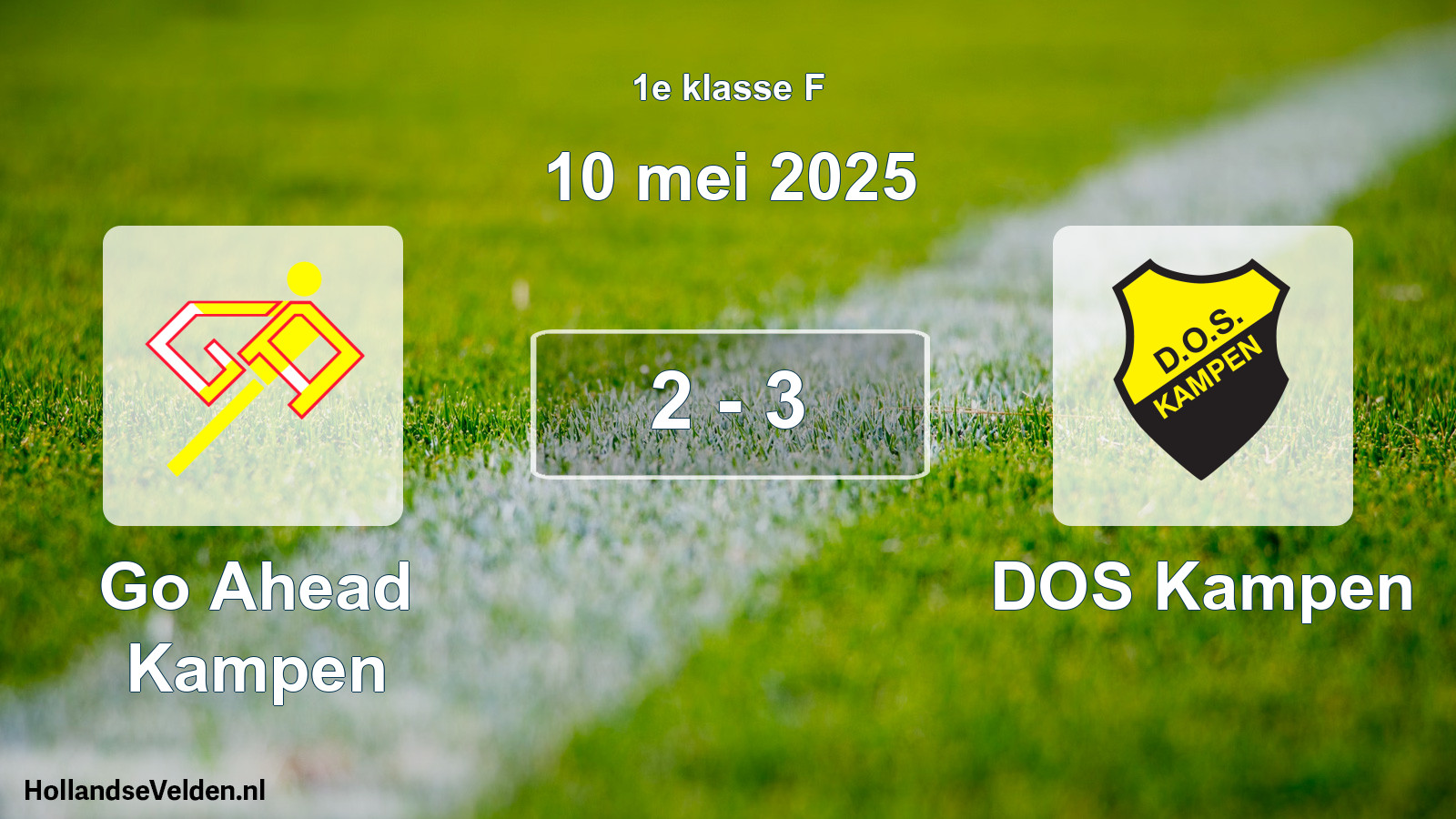 Total number of matches played: Go Ahead Kampen - DOS Kampen 2 - 3 (10 May 2025)