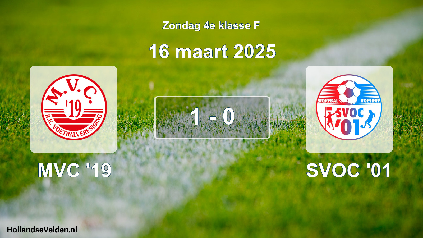 Total number of matches played: MVC '19 - SVOC '01 1 - 0 (16 March 2025)