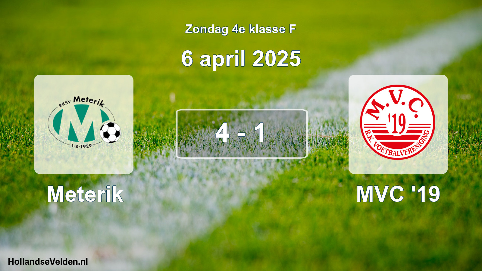 Total number of matches played: Meterik - MVC '19 4 - 1 (6 April 2025)