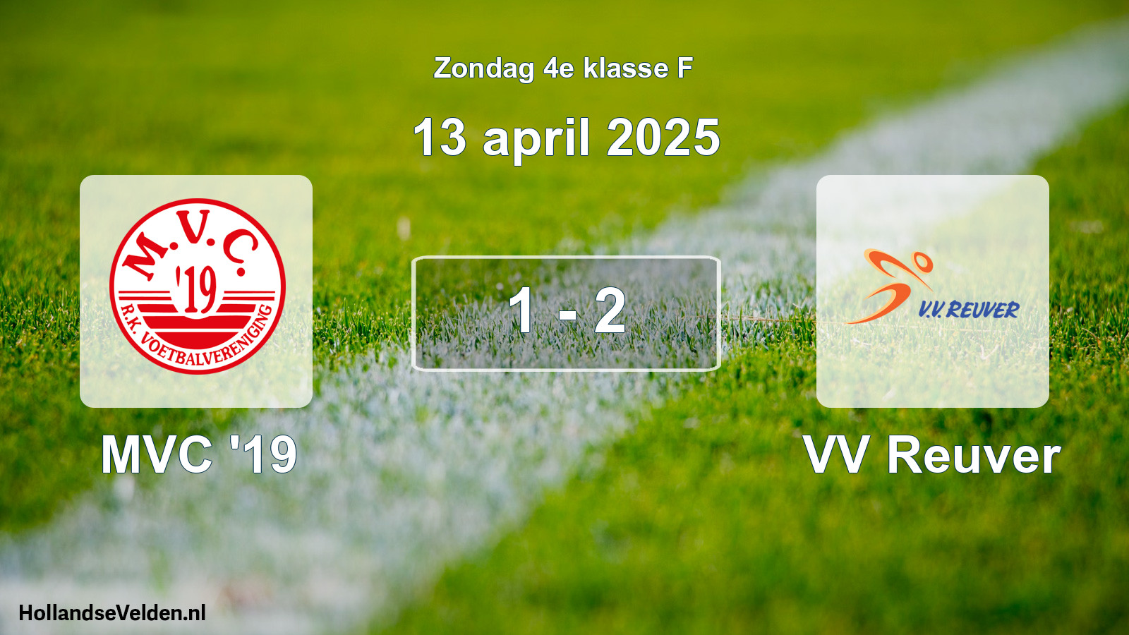 Total number of matches played: MVC '19 - VV Reuver 1 - 2 (13 April 2025)