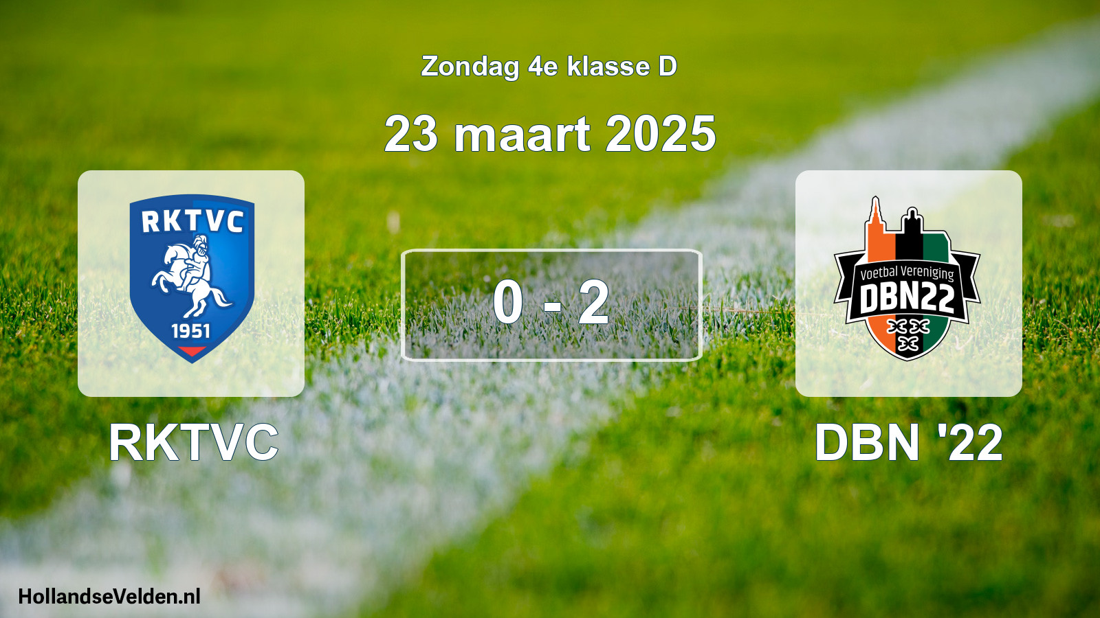 Total number of matches played: RKTVC - DBN '22 0 - 2 (23 March 2025)