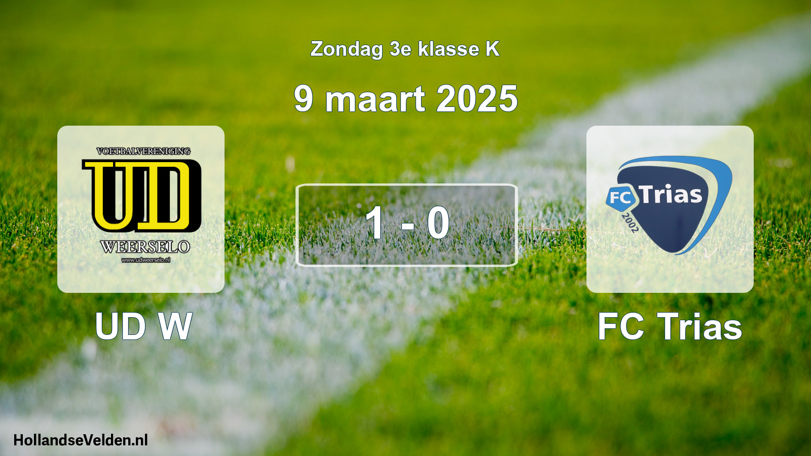 Total number of matches played: UD W - FC Trias 1 - 0 (9 March 2025)