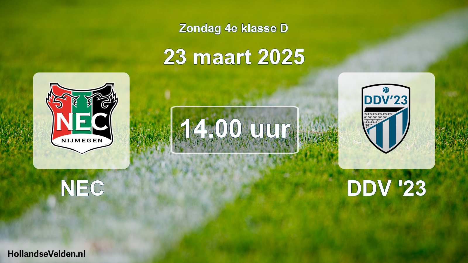 Scheduled Match: NEC - DDV '23 (23 March 2025)