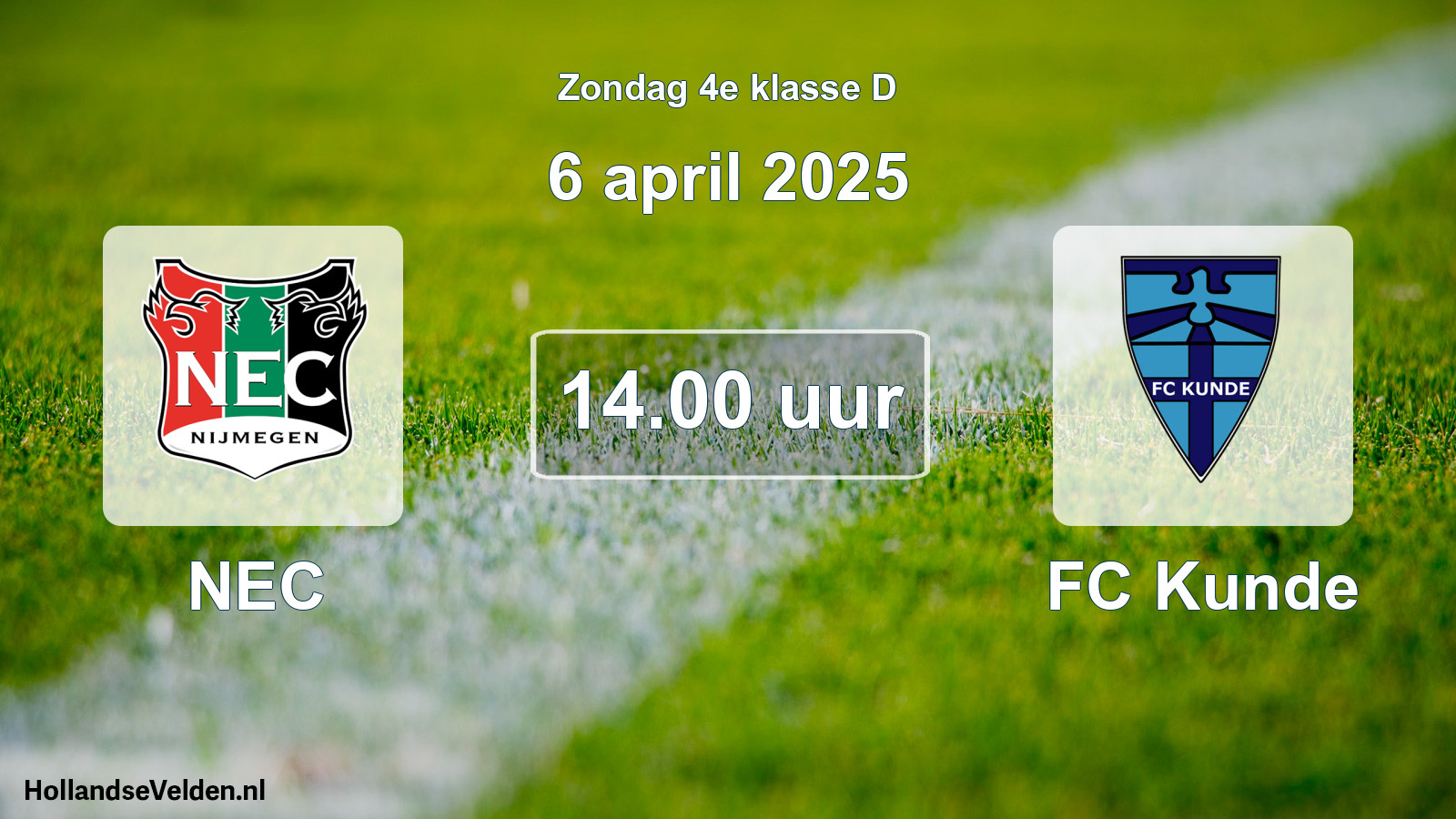 Scheduled Match: NEC - FC Kunde (6 April 2025)