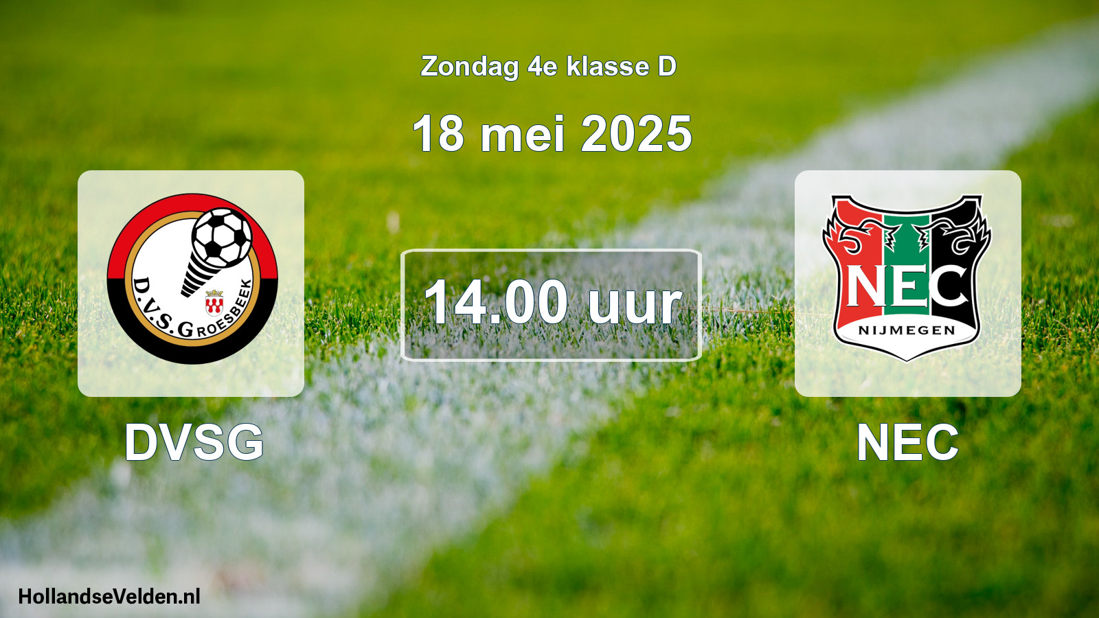 Scheduled Match: DVSG - NEC (18 May 2025)