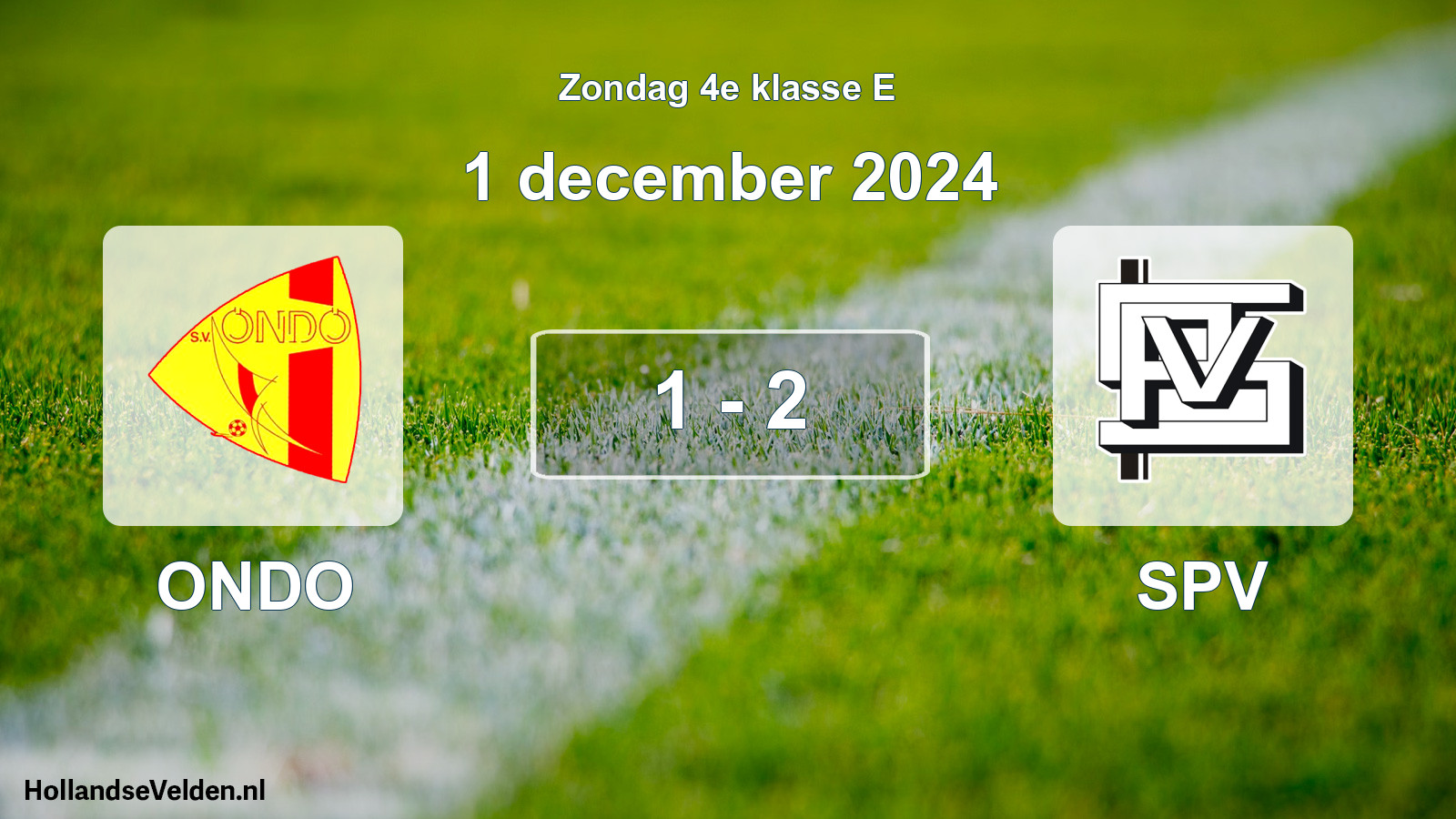 Total number of matches played: ONDO - SPV 1 - 2 (1 December 2024)