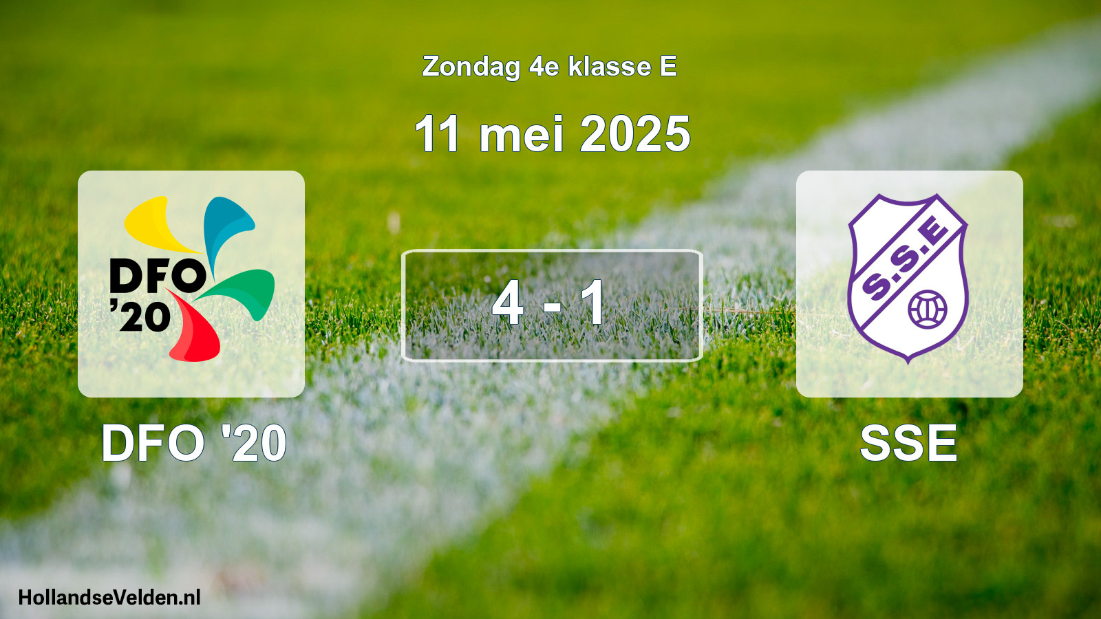 Total number of matches played: DFO '20 - SSE 4 - 1 (11 May 2025)