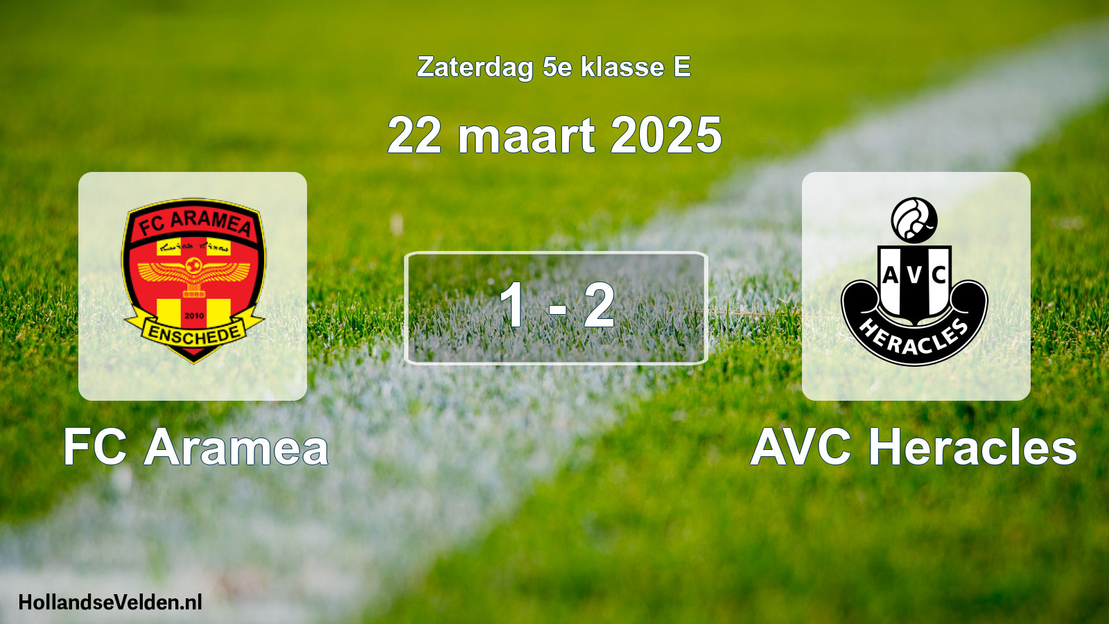 Total number of matches played: FC Aramea - AVC Heracles 1 - 2 (22 March 2025)
