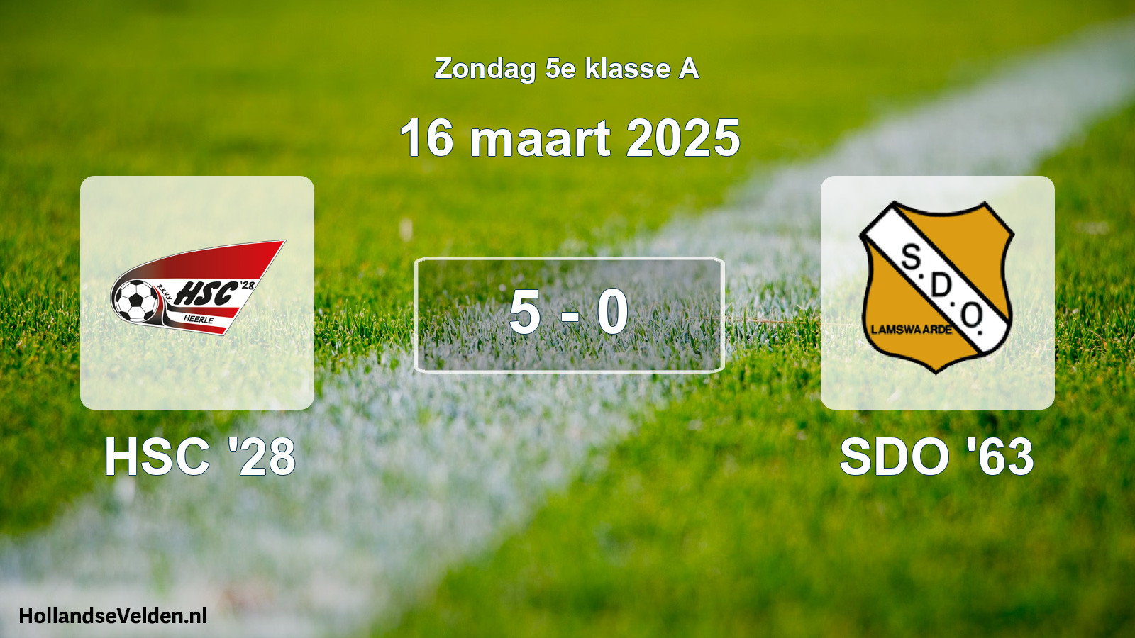 Total number of matches played: HSC '28 - SDO '63 5 - 0 (16 March 2025)