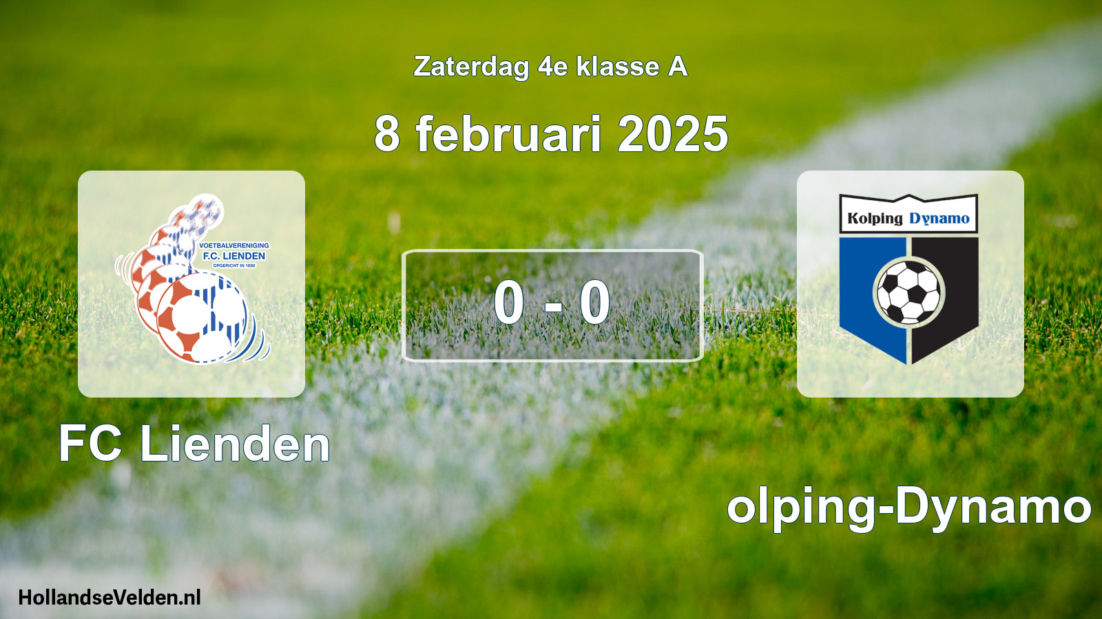 Total number of matches played: FC Lienden - Kolping-Dynamo 0 - 0 (8 February 2025)