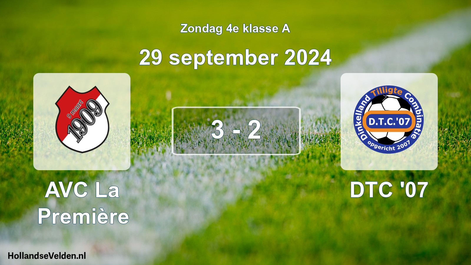 Total number of matches played: AVC La Première - DTC '07 3 - 2 (29 September 2024)