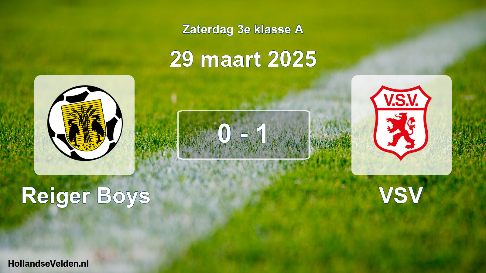 Total number of matches played: Reiger Boys - VSV 0 - 1 (29 March 2025)