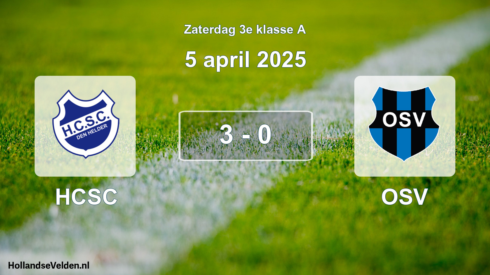 Total number of matches played: HCSC - OSV 3 - 0 (5 April 2025)